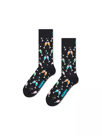 HAPPY SOCKS | Herren Socken CHEERS 41-46 black | 